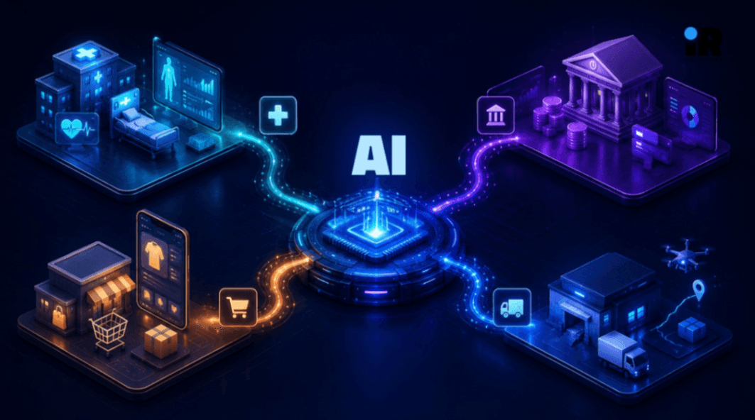 How AI Is Transforming Healthcare, Finance, Retail & Logistics for Businesses